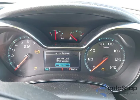 2017 Chevrolet Impala 1Lt из США, поврежденный, VIN 2G1105S38H9178323